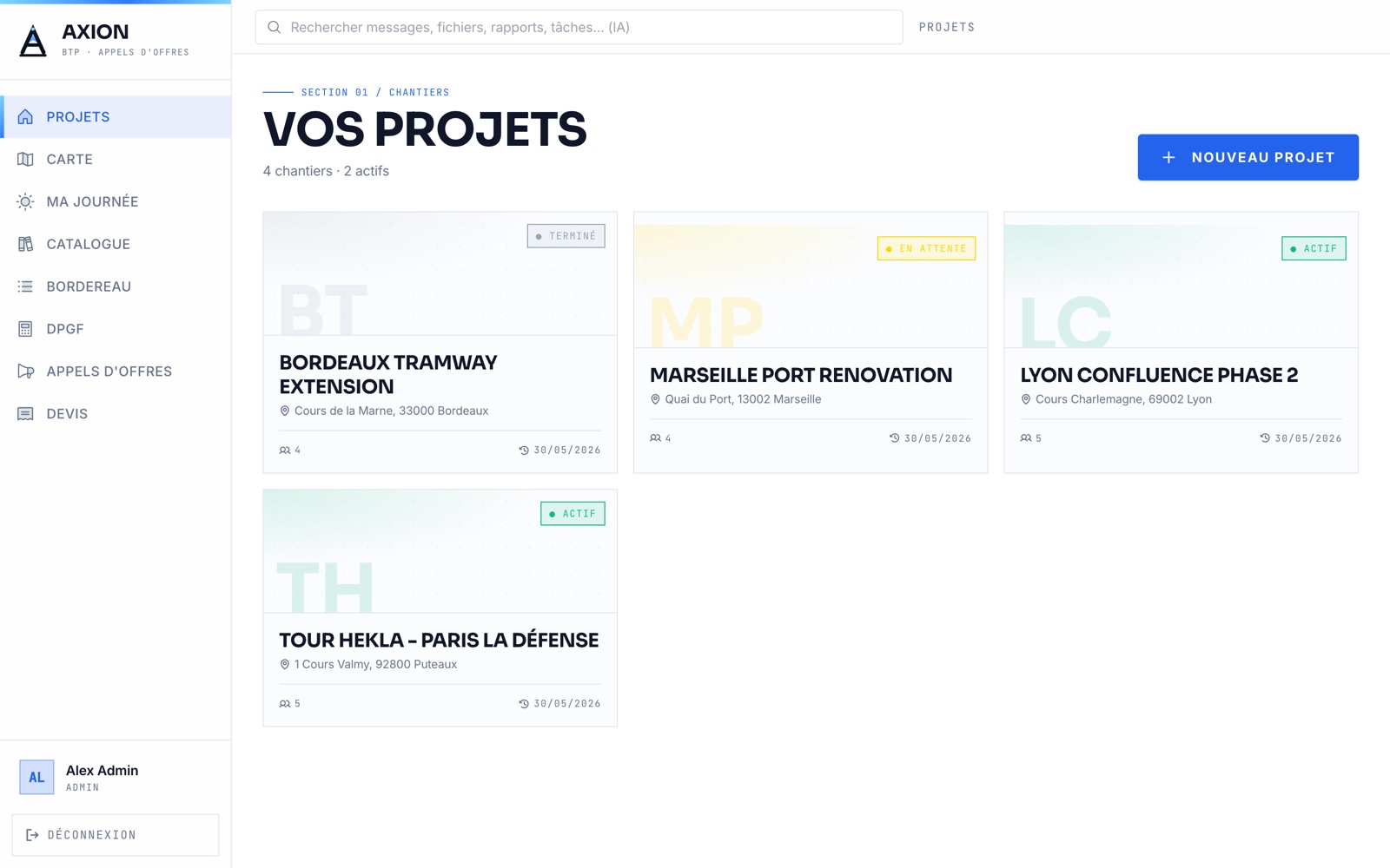 Projets
